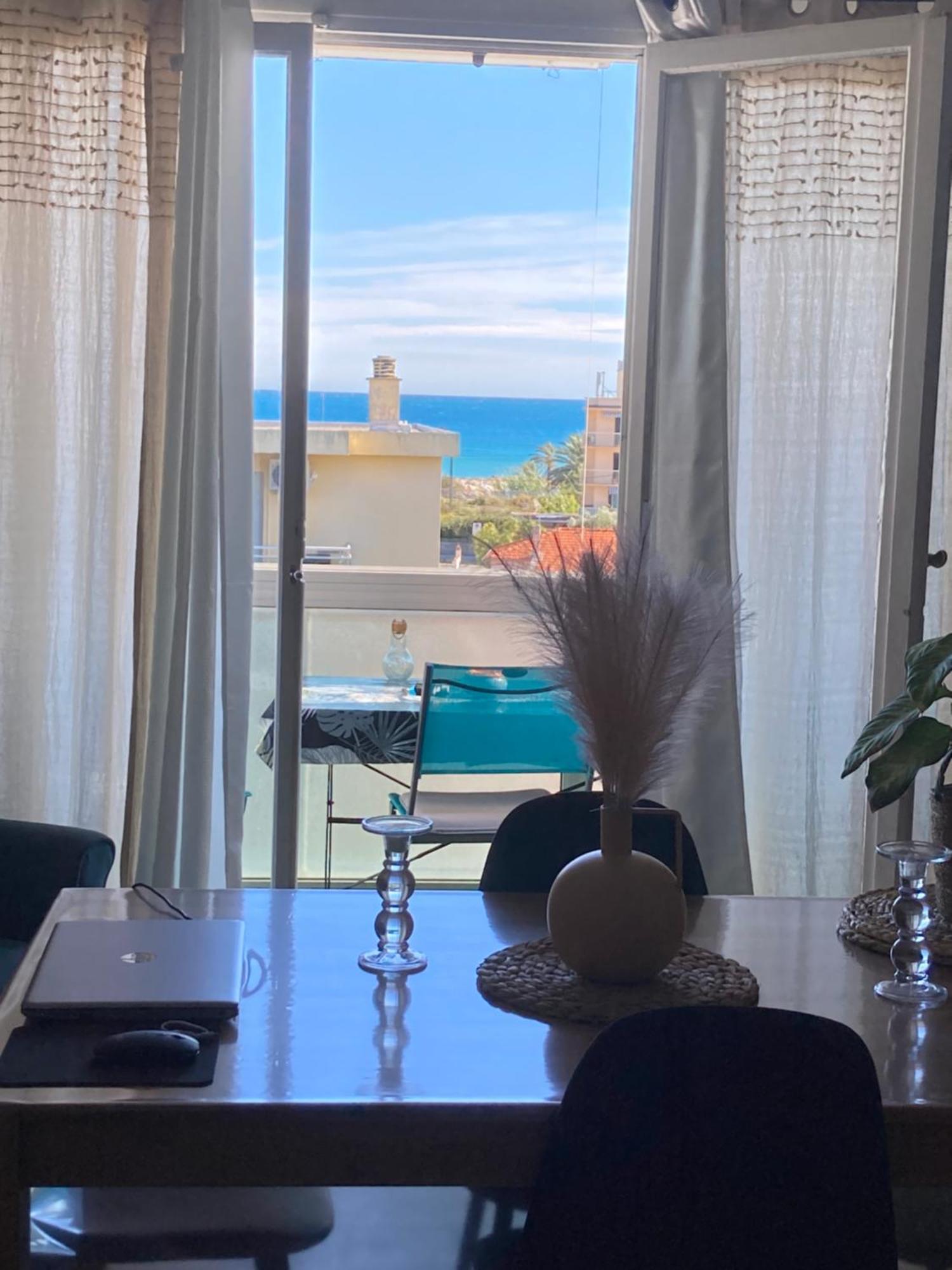 Appartement Vue Mer Acces Plage Antibes Kültér fotó